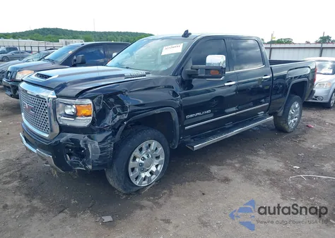 2017 GMC Sierra 2500Hd Denali from USA, damaged, VIN 1GT12UEY4HF171251